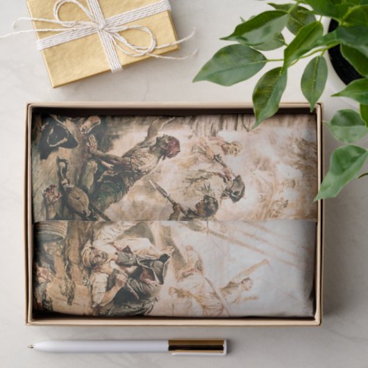 Kapitein, Pirate Blackbeard, Queen Anne's Revenge Tissuepapier (Geschenk)