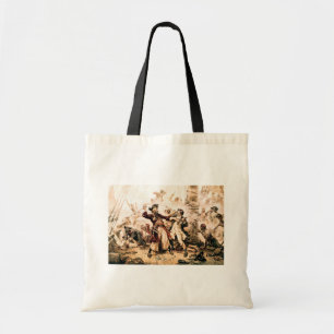 Kapitein, Pirate Blackbeard, Queen Anne's Revenge Tote Bag