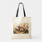 Kapitein, Pirate Blackbeard, Queen Anne's Revenge Tote Bag (Achterkant)
