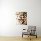 Kapitein, Pirate Blackbeard, Queen Anne's Revenge Wandkleed (In situ)