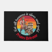 Kapitein Pirate Deurmat (Voorkant)