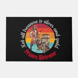 Kapitein Pirate Deurmat