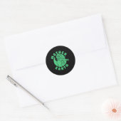 Kapitein Planeet en de Planeteers Earth Day Moeder Ronde Sticker (Envelop)