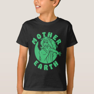 Kapitein Planeet en de Planeteers Earth Day Moeder T-shirt