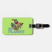 Kapitein Planet en de Planeteers - Ga Planet! Bagagelabel (Voorkant horizontaal)
