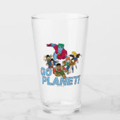 Kapitein Planet en de Planeteers - Ga Planet! Glas (Voorkant)