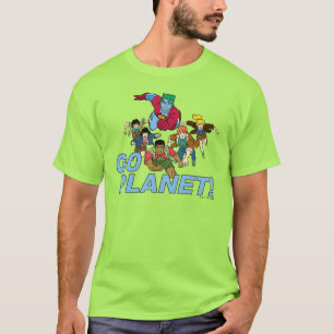 Kapitein Planet en de Planeteers - Ga Planet! T-shirt