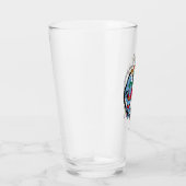 Kapitein Planet en Planeteers Circle Graphic Glas (Rechts)