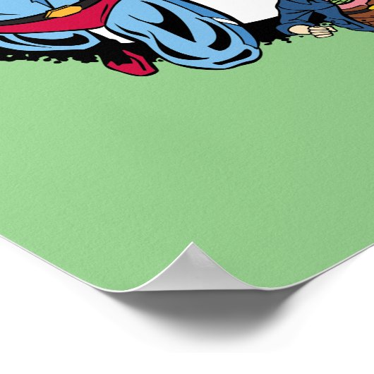 Kapitein Planet en Planeteers Circle Graphic Poster (Hoek)