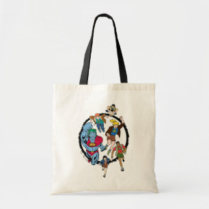 Kapitein Planet en Planeteers Circle Graphic Tote Bag