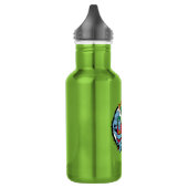 Kapitein Planet en Planeteers Circle Graphic Waterfles (Links)