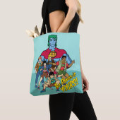 Kapitein Planet Group Graphic - de kracht is van j Tote Bag (Dichtbij)