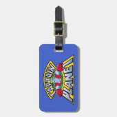 Kapitein Planet Logo Bagagelabel (Voorkant verticaal)