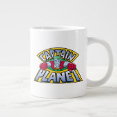 Kapitein Planet Logo Grote Koffiekop (Rechts)