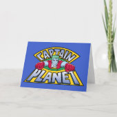 Kapitein Planet Logo Kaart (Voorkant)