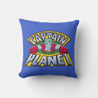 Kapitein Planet Logo Kussen