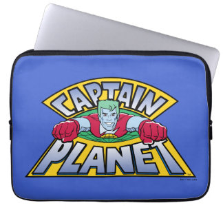 Kapitein Planet Logo Laptop Sleeve