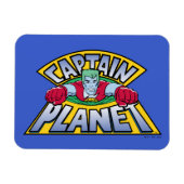 Kapitein Planet Logo Magneet (Horizontaal)