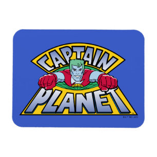 Kapitein Planet Logo Magneet
