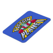 Kapitein Planet Logo Magneet (Linkerzijde)