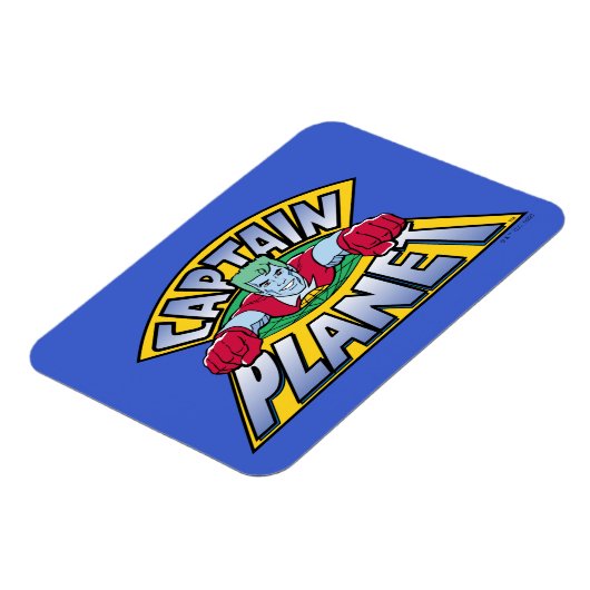Kapitein Planet Logo Magneet (Linkerzijde)