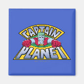 Kapitein Planet Logo Magneet (Voorkant)
