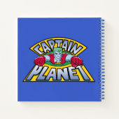 Kapitein Planet Logo Notitieboek (Achterkant)