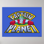 Kapitein Planet Logo Poster (Voorkant)