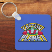 Kapitein Planet Logo Sleutelhanger (Voorkant)