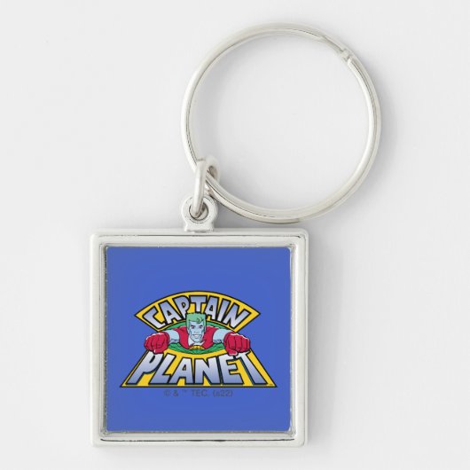 Kapitein Planet Logo Sleutelhanger (Voorkant)