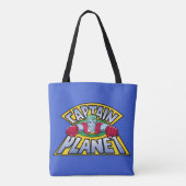 Kapitein Planet Logo Tote Bag (Achterkant)