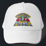 Kapitein Planet Logo Trucker Pet<br><div class="desc">Kapitein Planet en de Planeteers | Bekijk deze logo voor Kapitein Planet!</div>