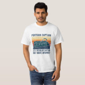Kapitein Pontoon als een gewoon shirt (Voorkant volledig)