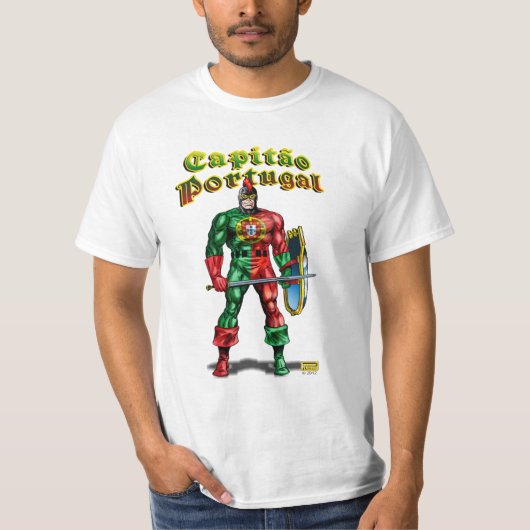 Kapitein Portugal T-shirt (Voorkant)