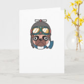 Kapitein Pug Kaart (Gele Bloem)