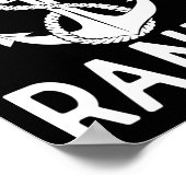Kapitein Randy Anker Boot Schip Jacht Poster (Hoek)