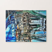 Kapitein Ray Shrimp Boat Jigzaag Puzzle Legpuzzel (Horizontaal)