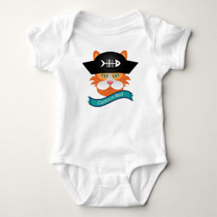 Kapitein Red - Baby Jersey  Romper