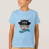 Kapitein Red - Kinderen Basic T-Shirt (Voorkant)