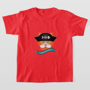 Kapitein Red - Kinderen Basic T-Shirt