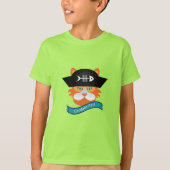 Kapitein Red - Kinderen Basic T-Shirt (Voorkant)