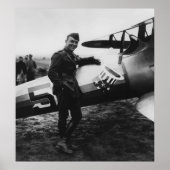 Kapitein Rickenbacker Poster (Voorkant)