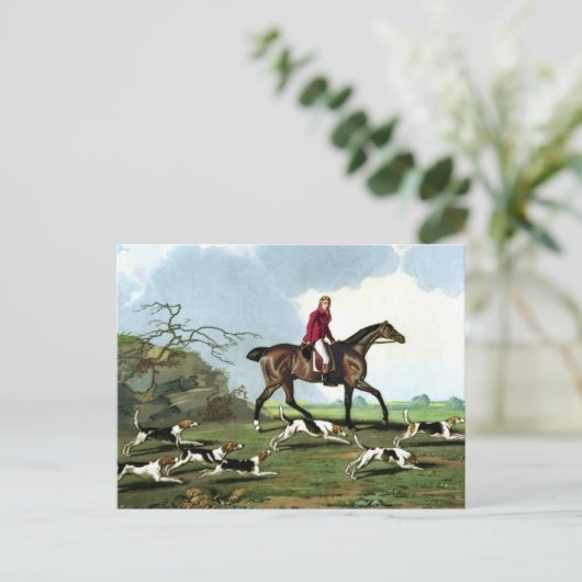 Kapitein Ricketts Briefkaart (Staand voorkant)