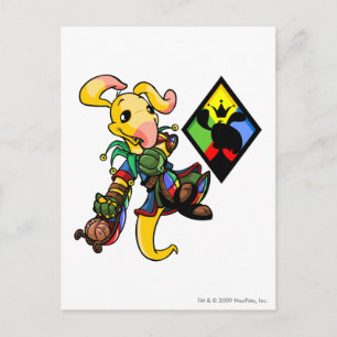 Kapitein Roo Island 1 Briefkaart