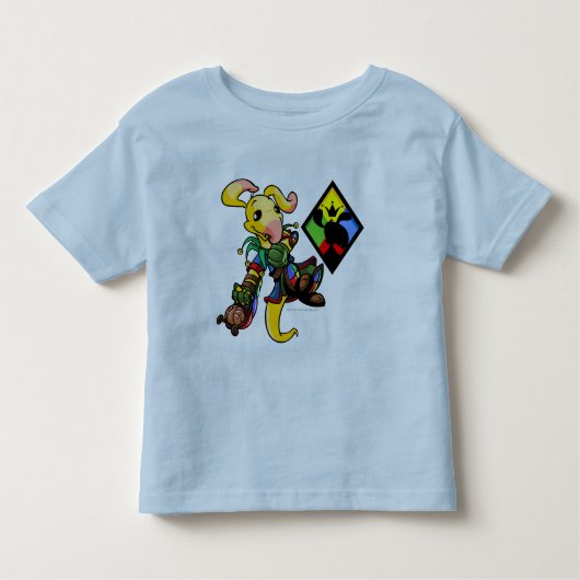 Kapitein Roo Island 1 Kinder Shirts (Voorkant)