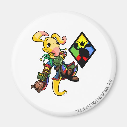 Kapitein Roo Island 1 Magneet (Voorkant)