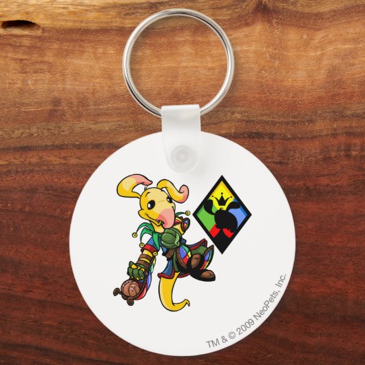 Kapitein Roo Island 1 Sleutelhanger (Voorkant)