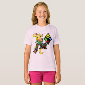 Kapitein Roo Island 1 T-shirt (Voorkant volledig)