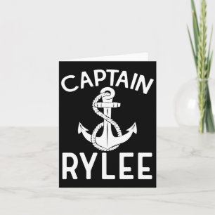 Kapitein Rylee Anker Boat Boating Yacht Ship Kaart