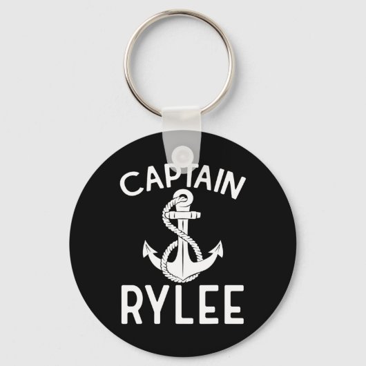 Kapitein Rylee Anker Boot Jachten Schip Sleutelhanger (Voorkant)